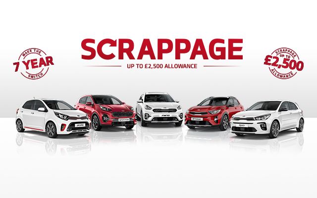 The popular Kia Scrappage Scheme continues until 30th June 2020